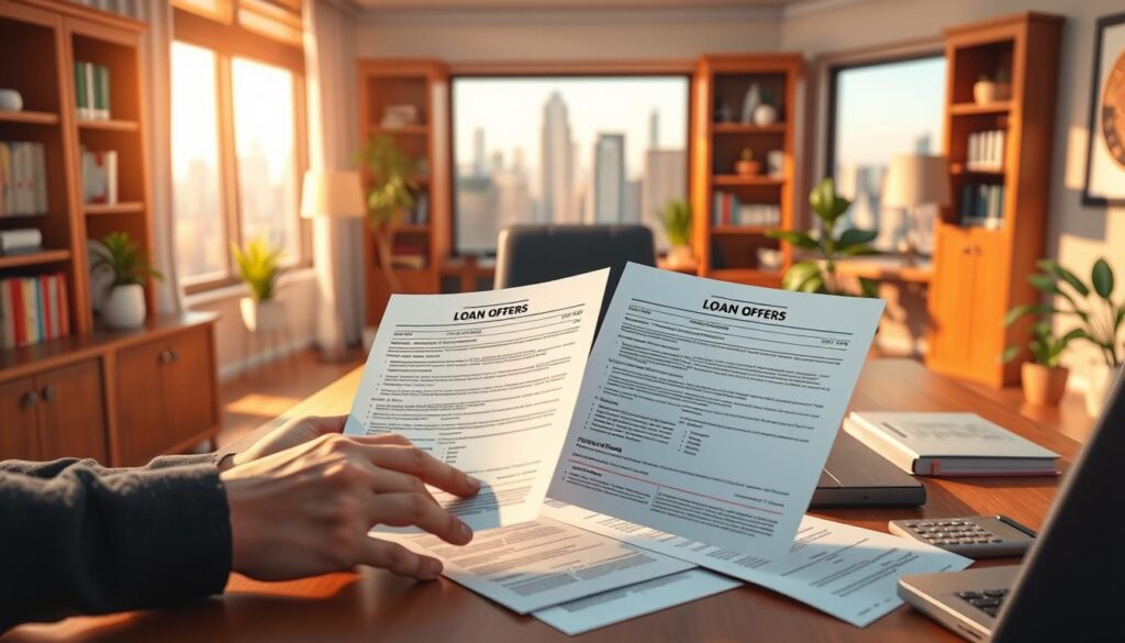 comparing loan offers